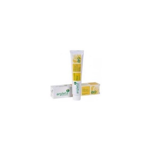 Zubná pasta s bielym a žltým ílom citrón BIO, 75 ml