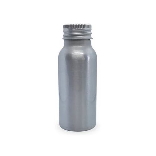 Hliníková fľaštička s hliníkovým viečkom, 100 ml