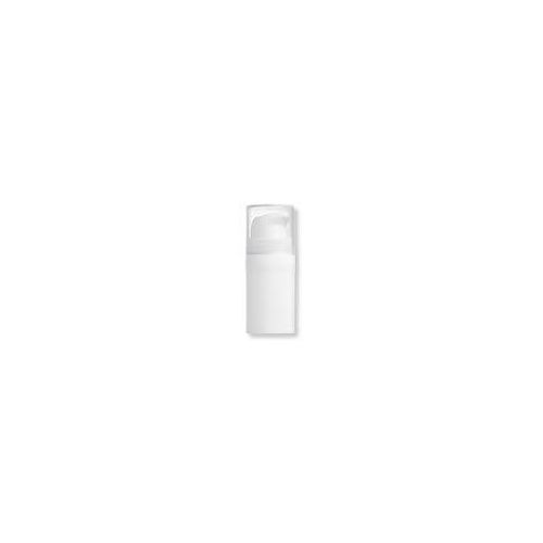Plastová fľaštička airless biela, 15 ml
