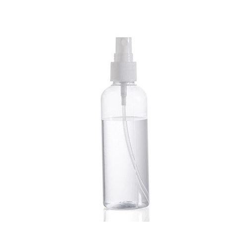 Plastová fľaštička s rozprašovačom, transparentná, 100 ml