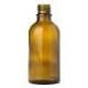 Sklenená fľaštička bez uzáveru hnedá, 50 ml, 1 ks