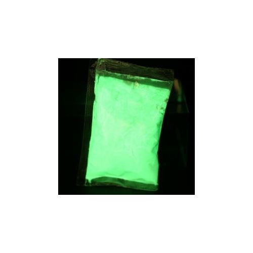 Fotoluminiscenčný pigment do sviečok alebo mydlových hmôt - žltozelená