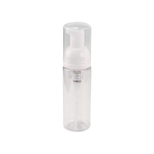 Plastová spenovacia fľaštička na tvorbu peny transparentná, 50 ml