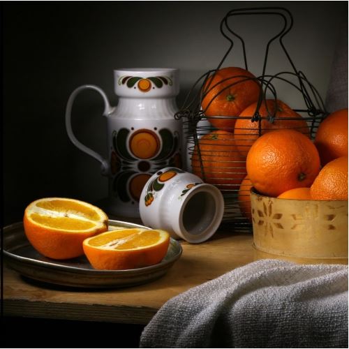 Krém s pomarančom a čokoládou