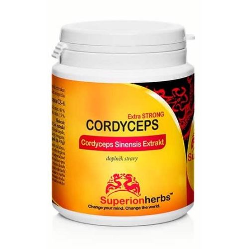 Cordyceps, Extrakt 40% polysacharidov, 15% manitolu